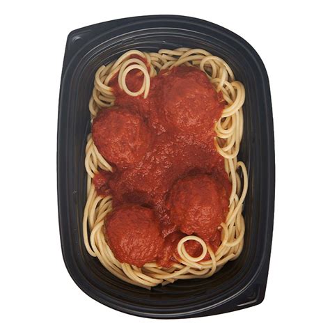 Retail Ready Meals Spaghetti Sauce Beef Meatballs Stuffed With