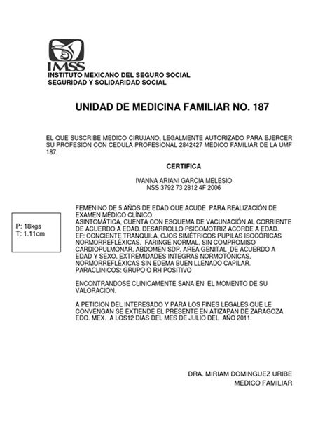 Conoce Como Obtener El Certificado Médico Oficial Mayo Del 2024