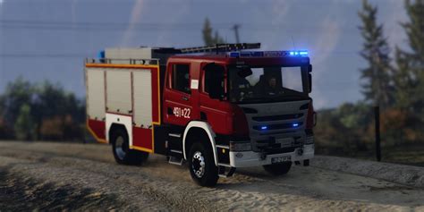 Scania P360 Firetruck Vehicules Pour Gta V Sur Gta Modding
