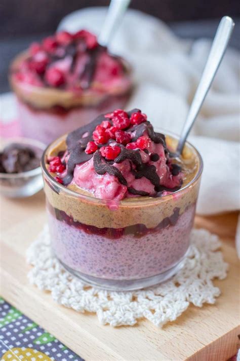 Raspberry Chia Pudding Gorgeous Healthy And Super Delicious Treat