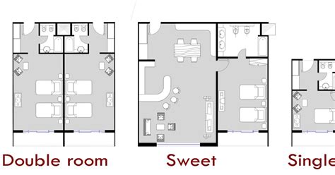 Foundation Dezin And Decor Hotel Room Plans And Layouts