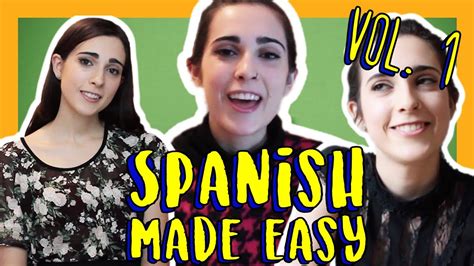 Learn Spanish Vocabulary Spanish Made Easy Vol 1 Youtube