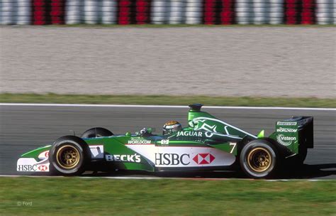 Eddie Irvine Jaguar Formula 1 Car Formula Racing