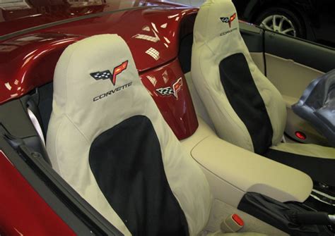 05 2011 Ultimate Custom Corvette Seat Covers With C6 Logo