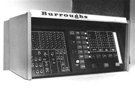 Burroughs 300 Computer First Computer Operator Job