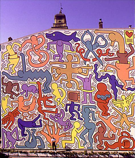 Pisa Mural Keith Haring