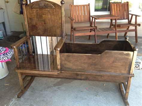 Pin by Tina Stealey on Baby | Baby crib diy, Diy crib, Rocking chair