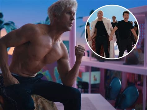 Shirtless Ryan Gosling Sings Just Ken Power Ballad In New Barbie Music Video
