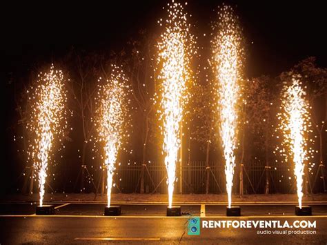 Cold Fireworks Machine In San Francisco Rent For Event