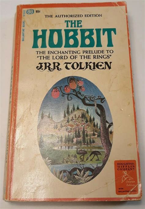 The Hobbit Jrr Tolkien Vintage 1970 Ballantine Paperback 2091655029