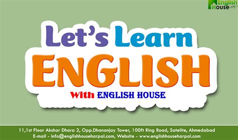 Lets Learn ‪‎english‬ With English House Enroll Now Bitly