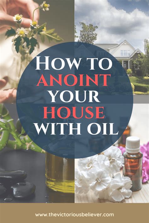 Oil represents the power of the holy spirit and is a symbol of how can you fill your atmosphere with the word of god? How to Anoint Your House With Oil | House blessing ...