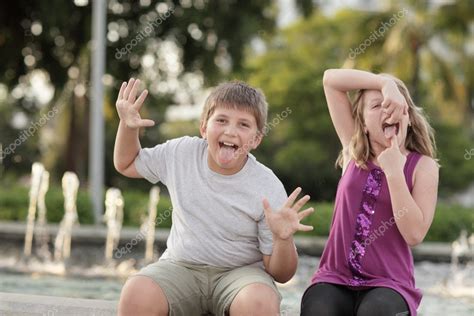 Kids Making Funny Faces Stock Photo By ©felixtm 4149363