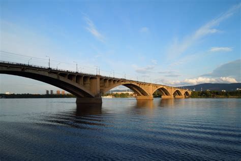 Коммунальный мост в Красноярске Россия с фото и отзывами