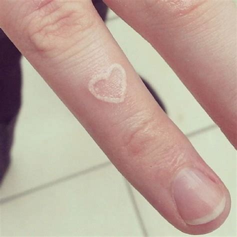 29 Adorable Tattoos Youll Never Regret White Heart Tattoos Finger