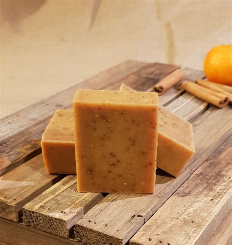 Triclosan, which is the most commonly used ingredient for making a soap. Spicy Orange Organic Soap