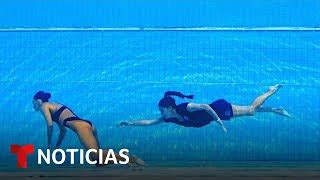 Nadadora se desmaya en medio de su participación en el Mundial de