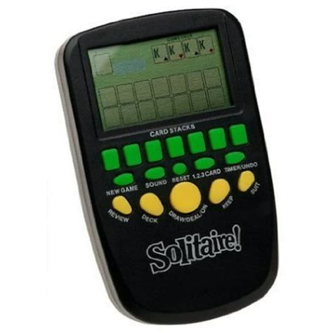 Solitaire Hand Held Electronic Arcade Game