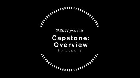 What things you need to install the software and how to install them. Capstone Episode 1 : Overview - YouTube