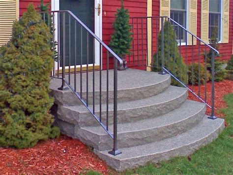 Precast Concrete Outside Steps in 2020 | Outside steps, Front steps stone, Patio steps