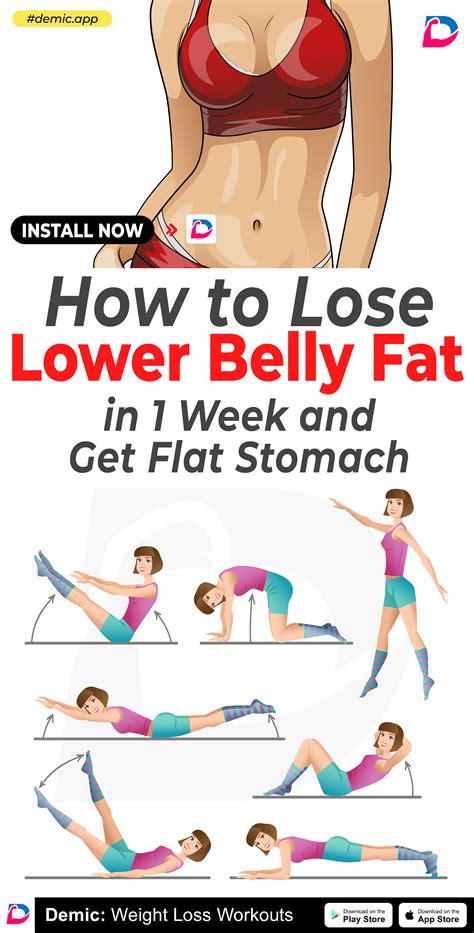 6 Day Lower Belly Exercise With Weights For Beginner Fitness And