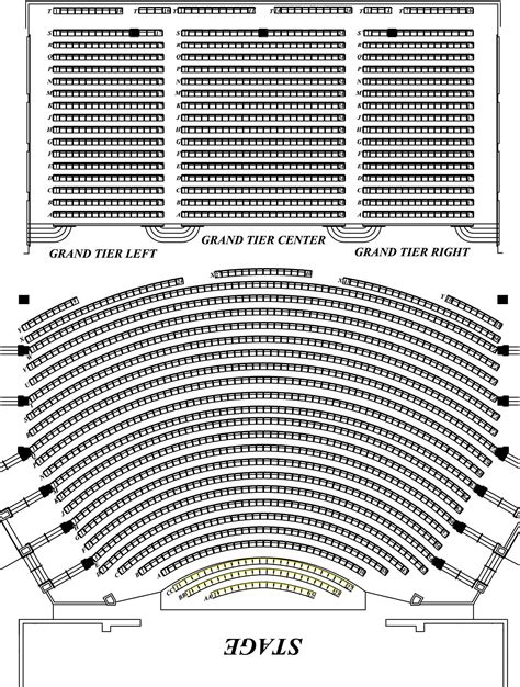 Seating Charts North Charleston Coliseum And Performing Arts Center