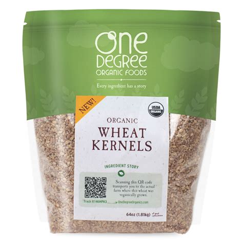 Organic Wheat Kernels - One Degree Organics