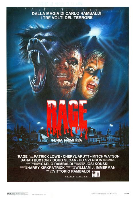 When a journalist for the college paper breaks into the campus lab, he's. Primal Rage (1988) | Horror movie art, Horror posters ...