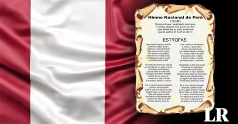 Quién Escribió El Himno Nacional Del Perú 2023 Quiénes Son Los Autores