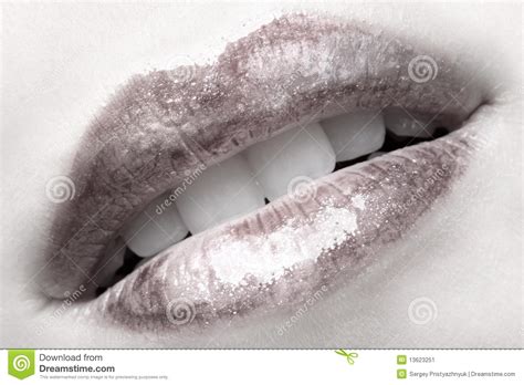 girl s lips stock image image of closeup dentes portrait 13623251