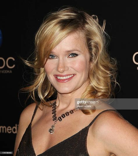 Actress Nicholle Tom Poses In The Press Room At The 40th Annual
