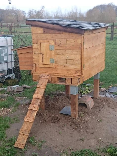 Poulailler Diy Palette Chicken Coops