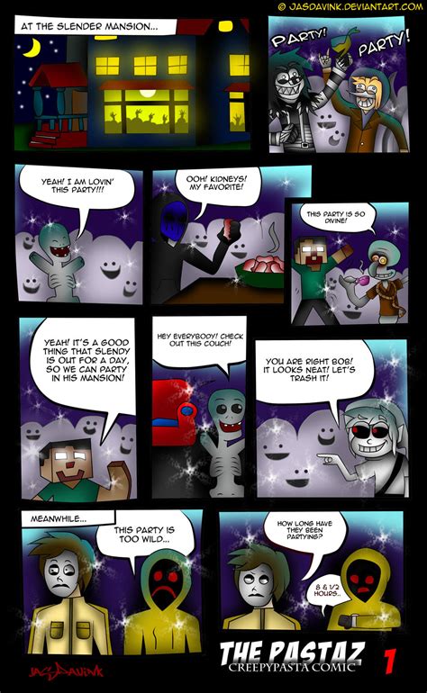 Creepypasta Comic The Pastaz P1 By Dav Ink On Deviantart