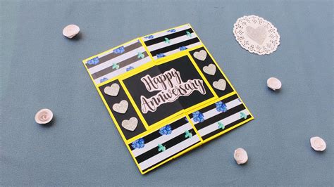 Beautiful Handmade Anniversary Card Ideadiy Greeting Cards For
