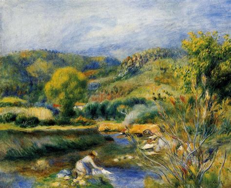 The Laundress Pierre Auguste Renoir Encyclopedia Of