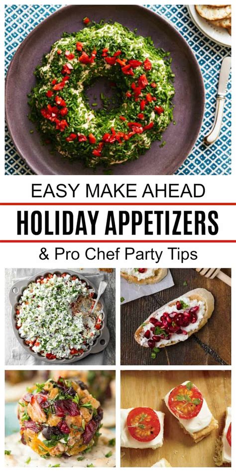 Best make ahead shrimp appetizers from easy make ahead appetizers driverlayer search engine. Best Make Ahead Holiday Appetizers | 31Daily.com - 31 Daily