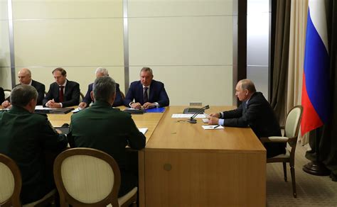 Meeting With Defence Ministry Leadership And Defence Industry Heads