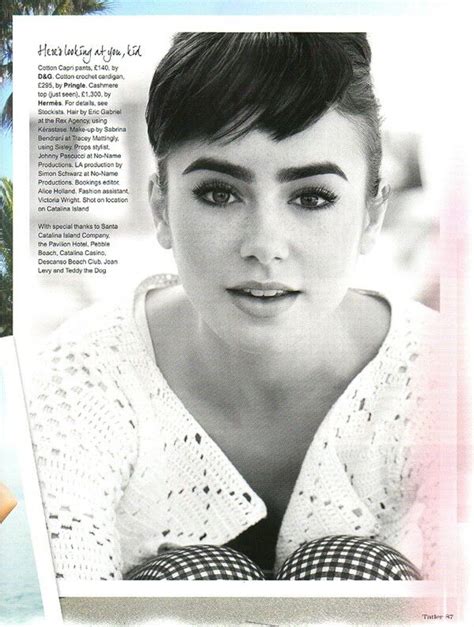 Lily Collins As Audrey Hepburn June 2011 Photographed By Robert
