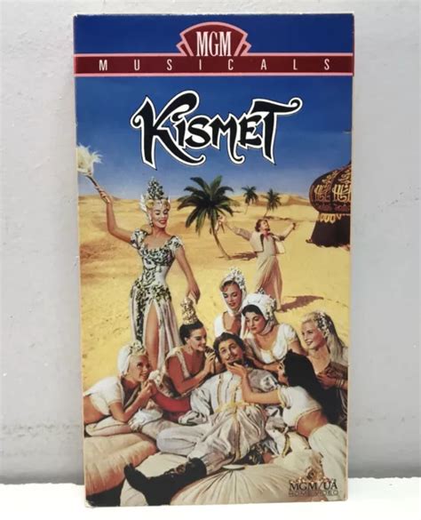 Kismet Vhs Video Tape 1955 Remastered Edition Howard Keel Ann Blyth