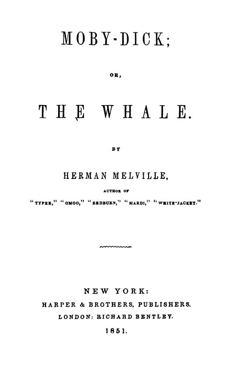 Moby Dick Or The Whale Omnika