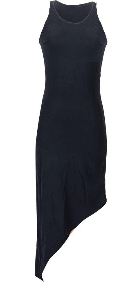 Download Jersey Asymmetrical British Steele Little Black Dress Full