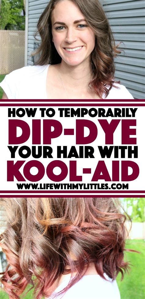 Here's how it happened… kool aid hair dying supplies. How to Dip-Dye Your Hair with Kool-Aid