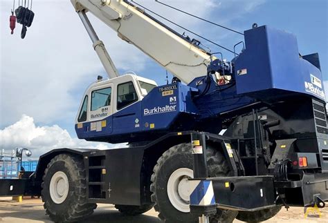 80 Ton Tadano Tr 800xxl 4 Rough Terrain Crane For Sale Hoists