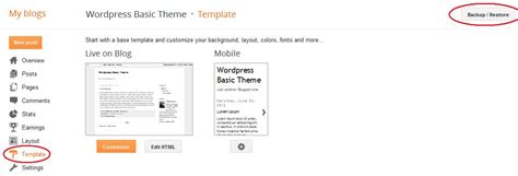 How To Backup Your Blogger Template Blogger Tips Pro