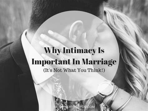 Why Intimacy Is Important In Marriage Ashley Zin