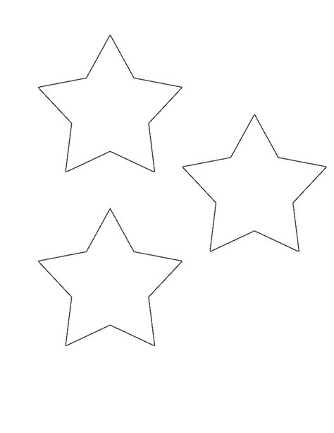 Figuras Estrellas Para Imprimir Imagui 511 Star Template Printable