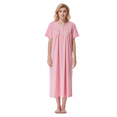 Keyocean Cotton Women Nightgowns Soft Lightweight Comfortable Ladies