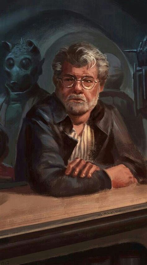 Star Wars Creator George Lucas Star Wars Artwork Star Wars Art Star