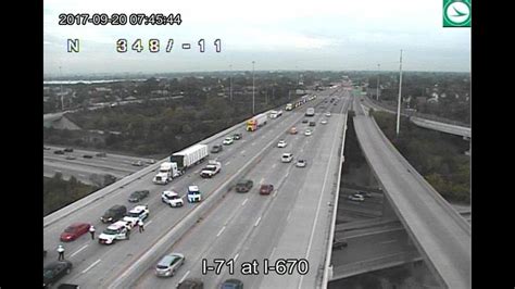 I 71 South Near Downtown Columbus Reopens After 8 Vehicle Crash