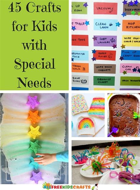 45 Crafts For Kids With Special Needs